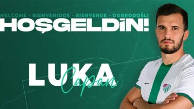 Luka Capan resmen Bursaspor’da