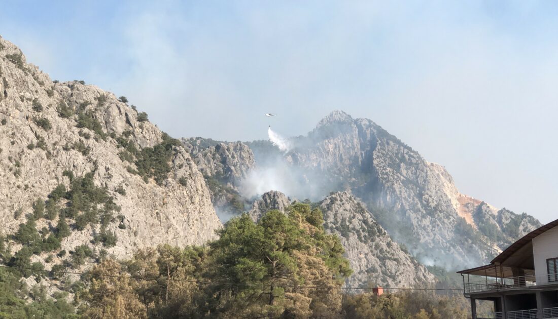 Isparta Sütçüler’deki yangın 4. gününde