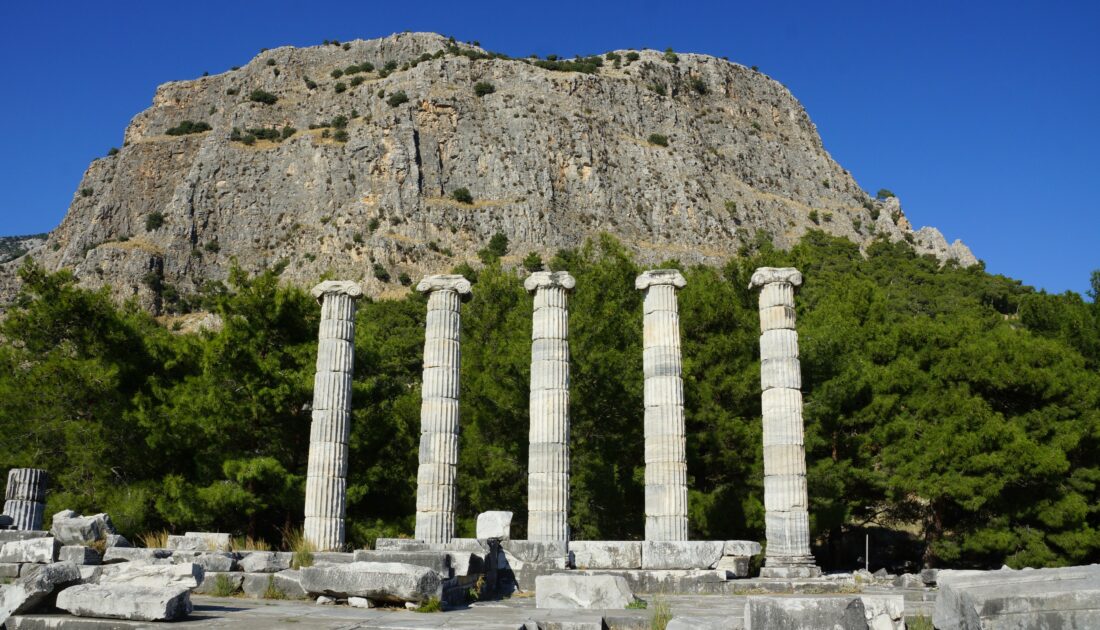 Priene Antik Kenti ziyaretçilere kapatıldı