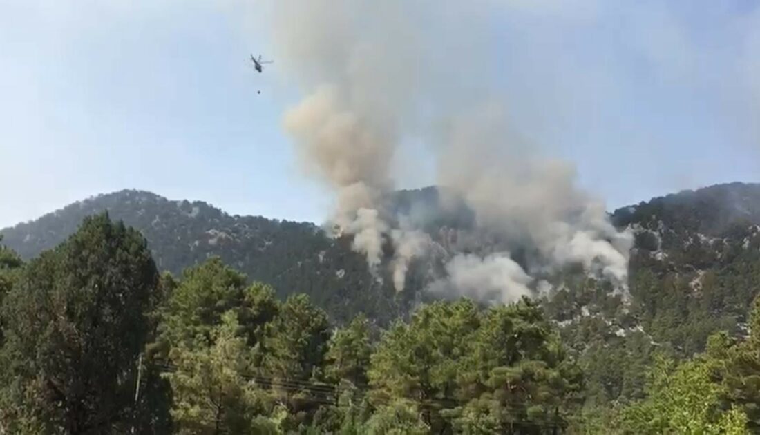 Isparta Sütçüler’deki yangın 5. gününde