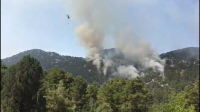 Isparta Sütçüler’deki yangın 5. gününde