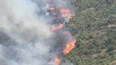 Karabük’te aynı alanda 2 orman yangını çıktı