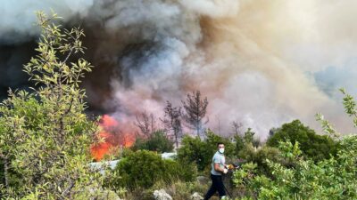 Antalya hava unsurları Muğla’ya aktarıldı