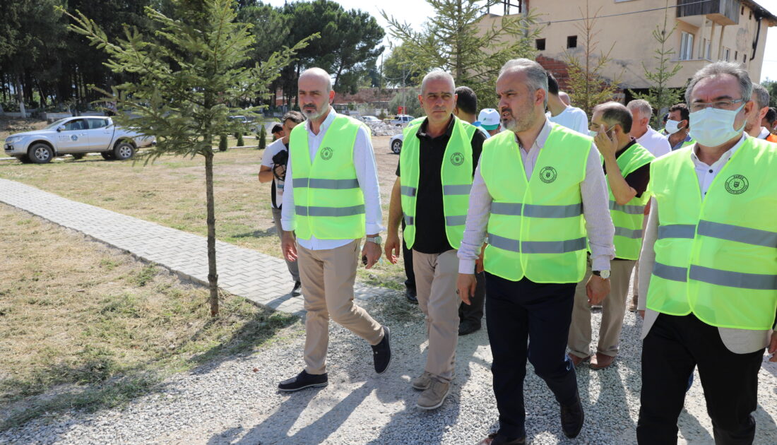 İznik’te mezarlıklar yenileniyor