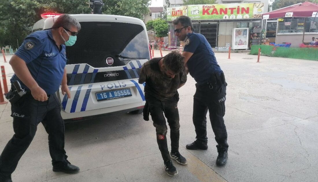 Bursa’da 10 ayrı suçtan aranıyordu, tutuklandı!