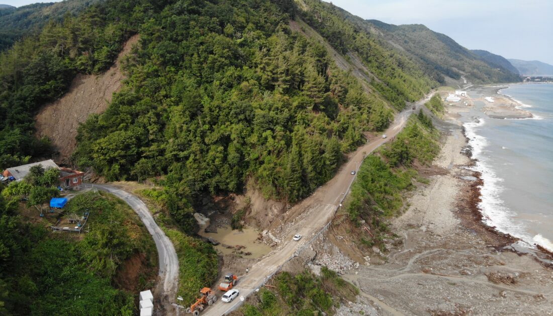 Sinop-Ayancık karayolu ulaşıma açıldı