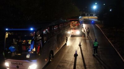 Bursa’da yolcu otobüslerine sıkı denetim