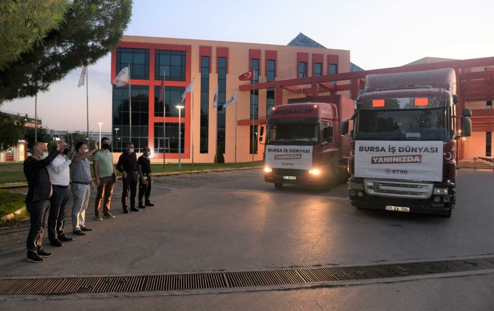 Bursa iş dünyasından Kastamonu’ya destek