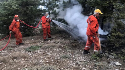 Antalya’da orman yangını kontrol altına alındı