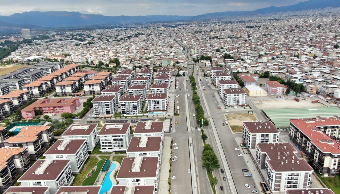 Osmangazi, kentsel dönüşüm projeleri ile büyüyor