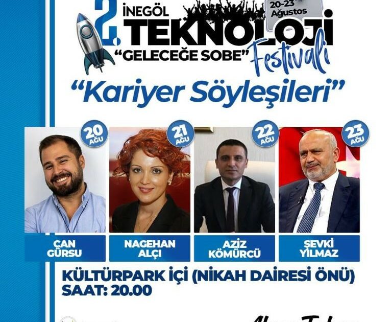 İnegöl’de Teknoloji Festivali başlıyor