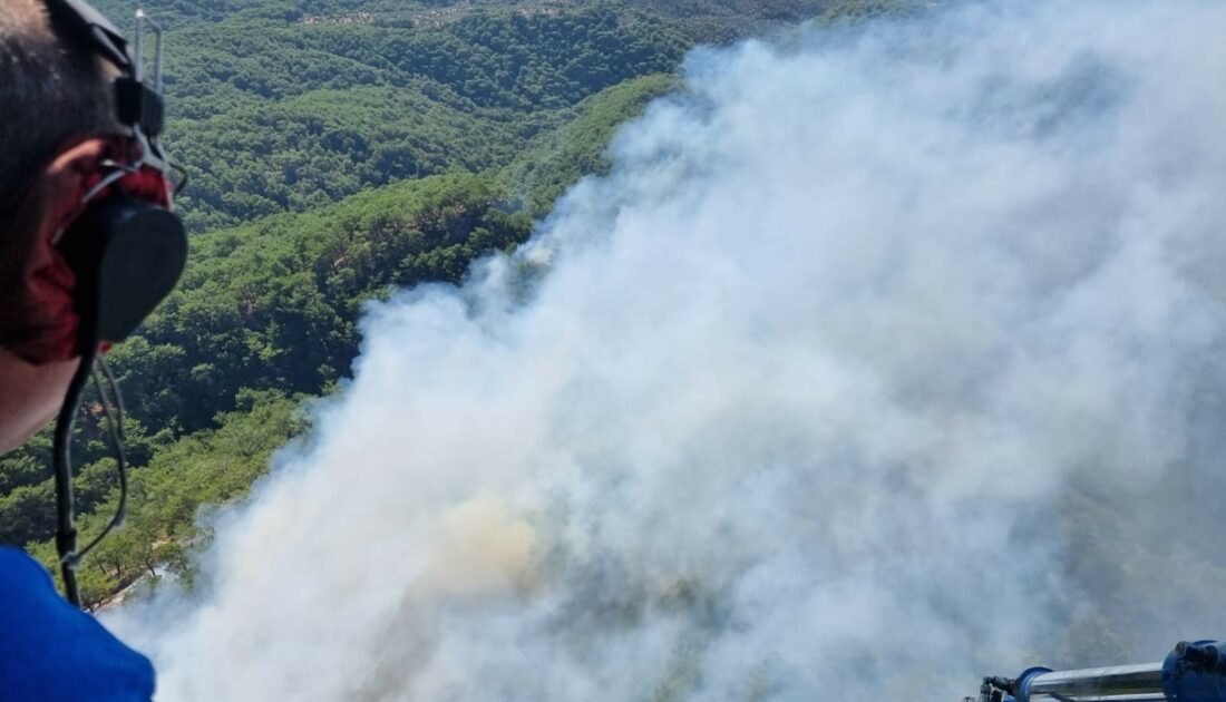 Kazdağları’nda orman yangını