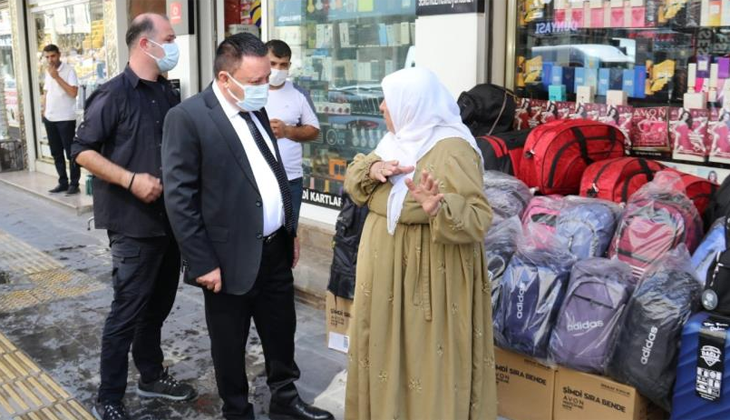 Bağlar Belediye Başkanı Beyoğlu, esnaf ve vatandaşı dinledi