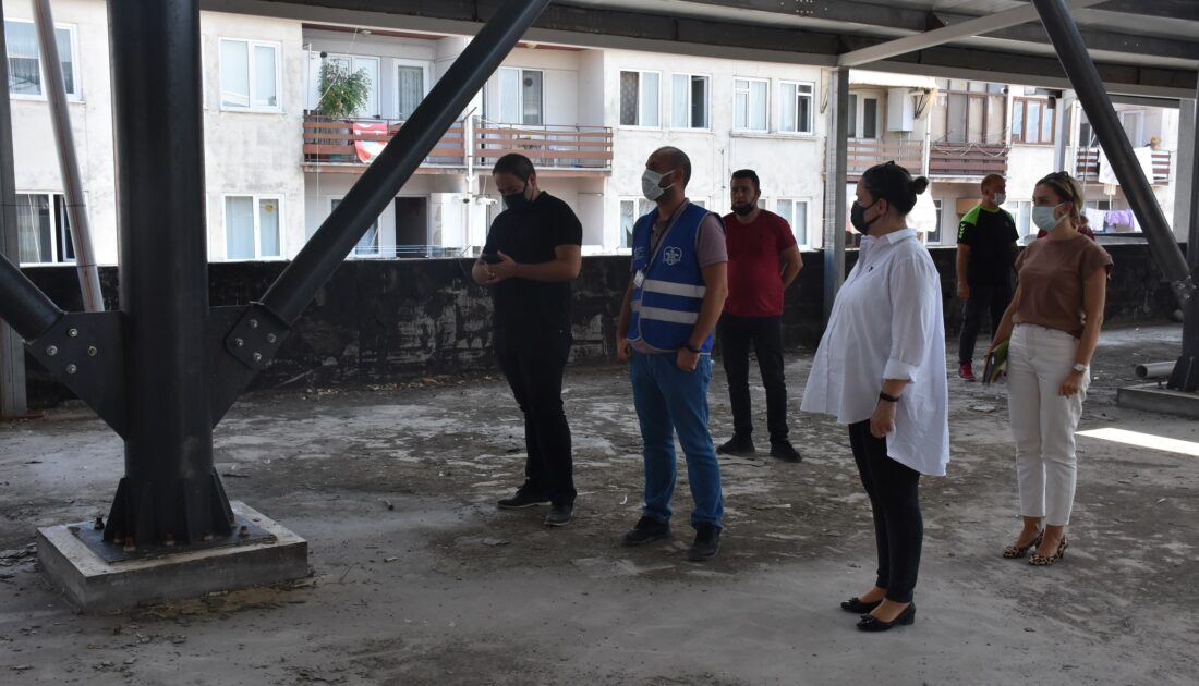 Gemlik’te belediye binalarına deprem taraması