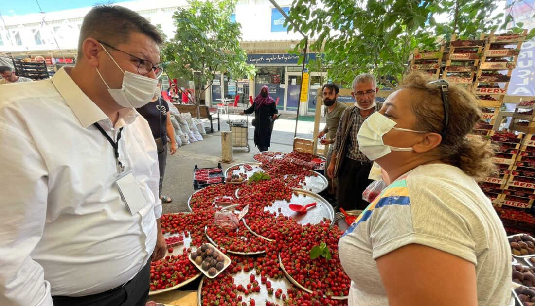 DEVA Partisi Bursa’da pazara çıktı, dert dinledi!