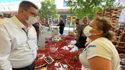 DEVA Partisi Bursa’da pazara çıktı, dert dinledi!