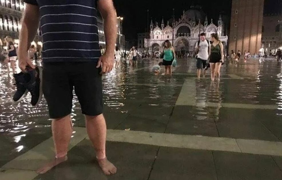 Venedik’in ünlü Piazza San Marco Meydanı’nı su bastı