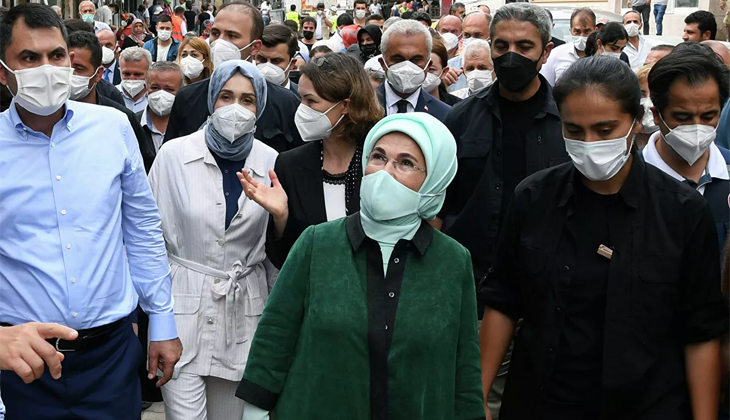 Emine Erdoğan Bozkurt’ta: Avrupa’da yapılamayan şeyleri Türkiye’de yaptık