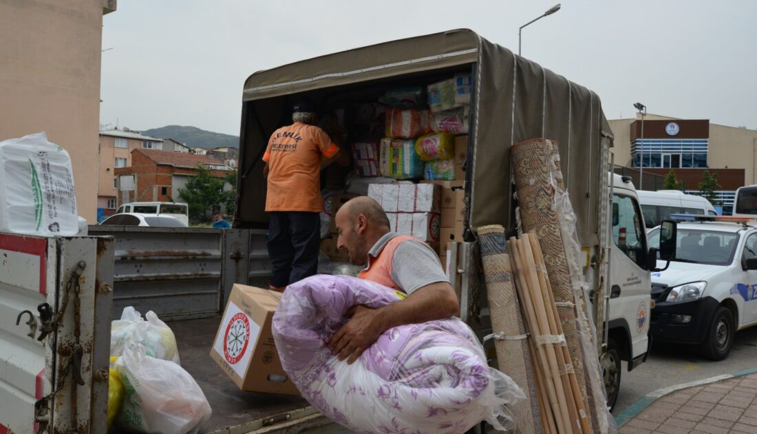 Gemlik Kent Konseyi’den yangın bölgesine önemli destek