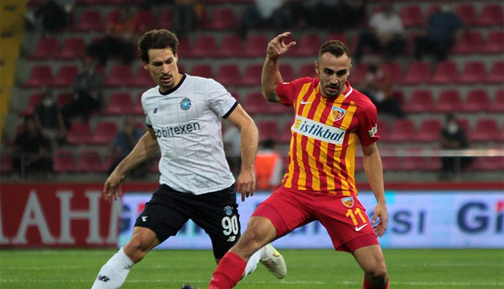 Kayseri’de beraberlik: 1-1