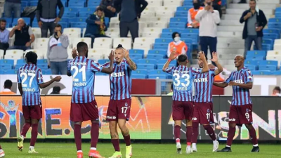 Trabzonspor sahasında galip