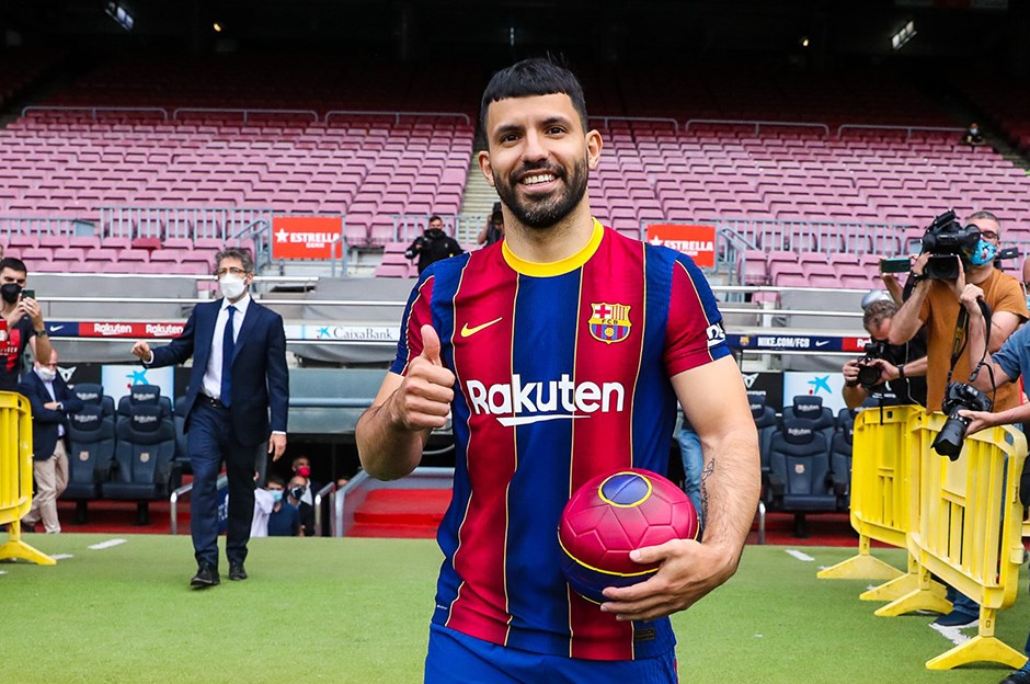 Barcelona’da Agüero 10 hafta yok!