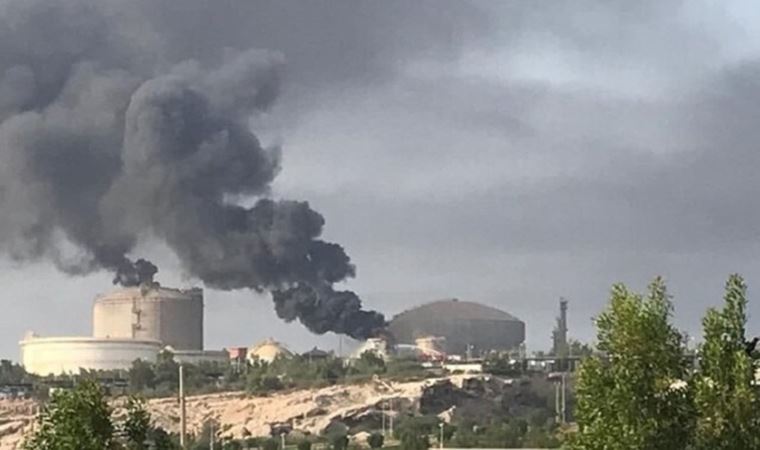 İran’da petrokimya tesisinde yangın çıktı