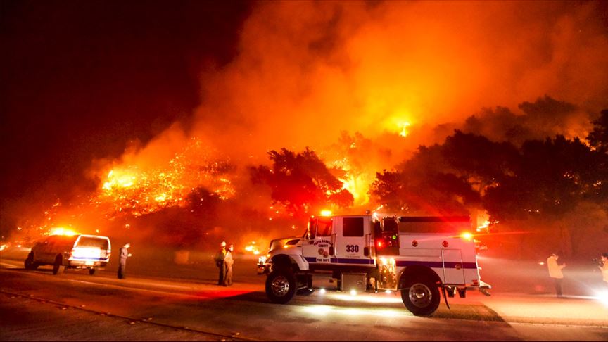 California’da büyük afet ilanı talep edildi