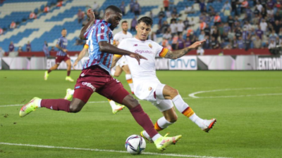 Trabzonspor, evinde Roma’ya 2-1 mağlup oldu