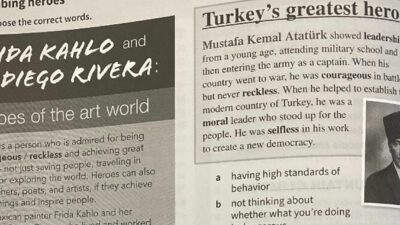 Skandal! ‘Mustafa Kemal Atatürk’ün olduğu sayfaları yırtın’