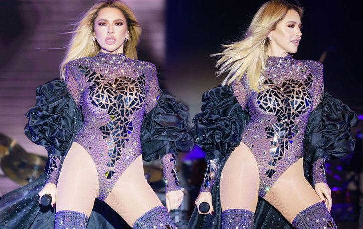 Hadise transparan tarzıyla olay oldu