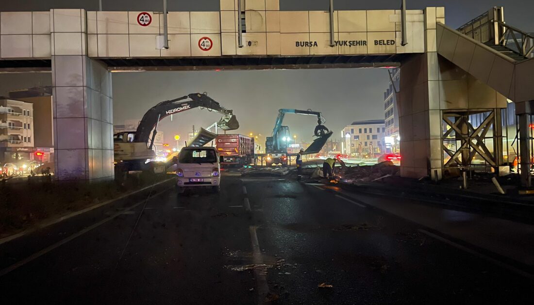 Bursa’da Emek-Şehir Hastanesi metro hattında çalışmalar hızlandı