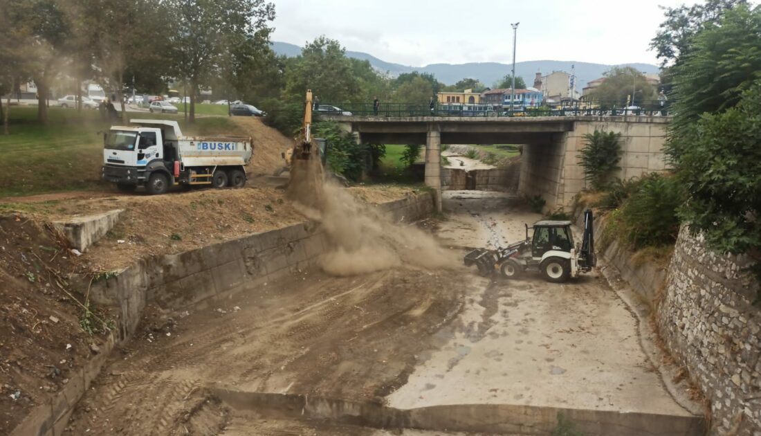 Bursa’da sel baskını önlemi… Derelerde temizlik başladı!