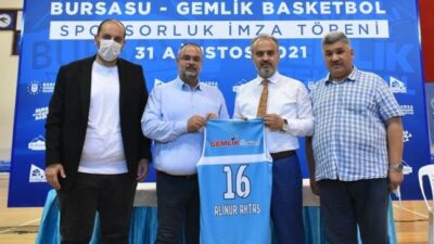 Bursasu, Gemlik Basketbol’a sponsor oldu