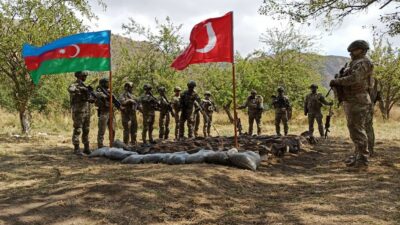 Azerbaycan ve Türkiye’den Laçın’da ortak askeri tatbikat