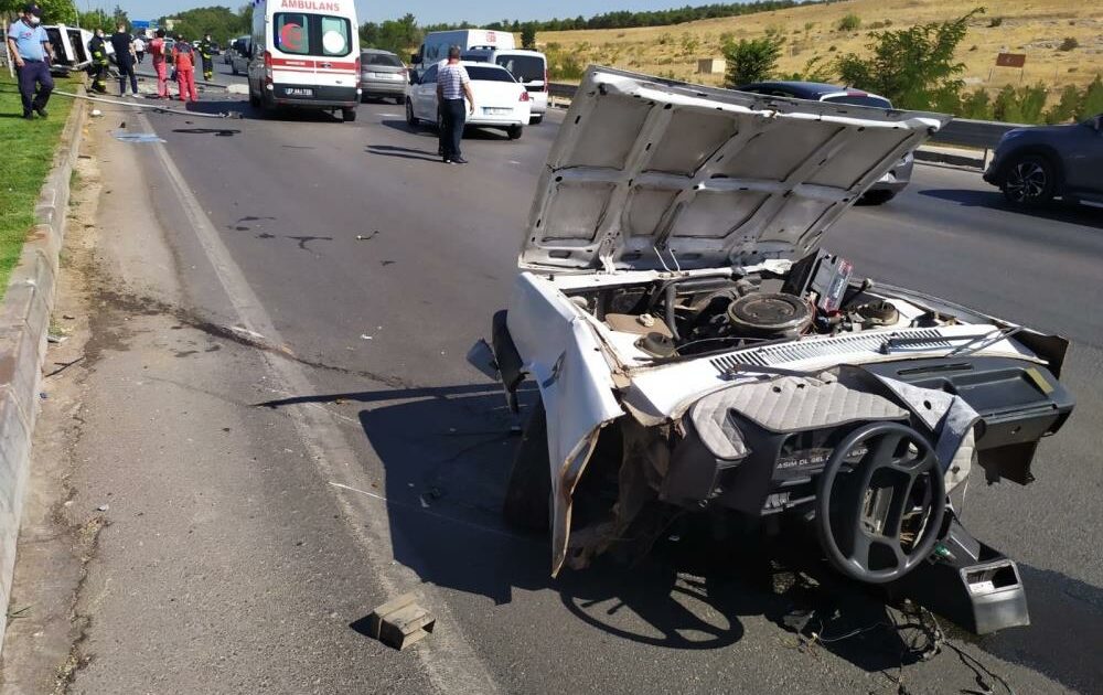 Gaziantep’te feci kaza: 2 ölü