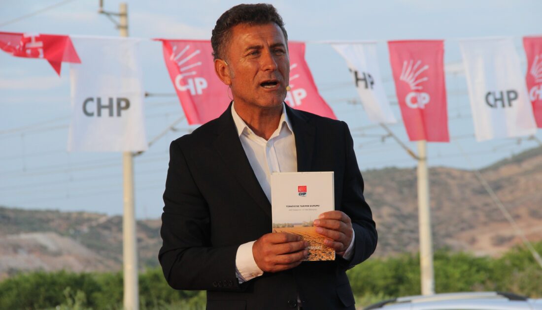 CHP’li Sarıbal’dan tarımın 18 yıllık bilançosu