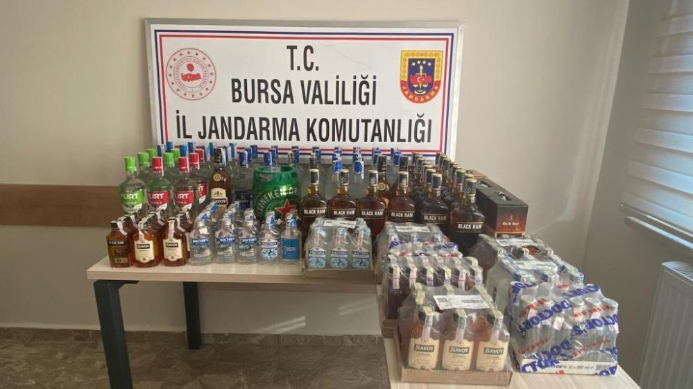 Bursa’da kaçak içki operasyonu