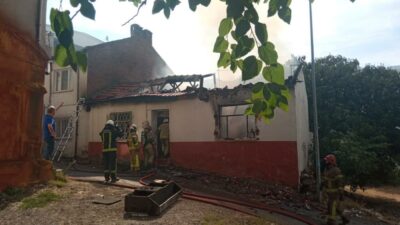 Bursa’da tinerci evi yaktı, mahalle ayağa kalktı!