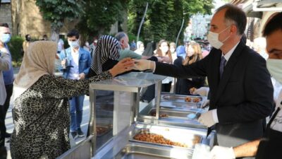 Bursa’da Ahilik Haftası lokmalarla kutlandı