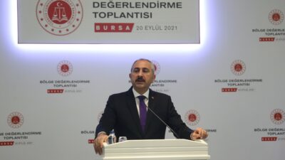 Bakan Gül Bursa’da konuştu: ‘Adaleti tesis etmek boynumuzun borcu’