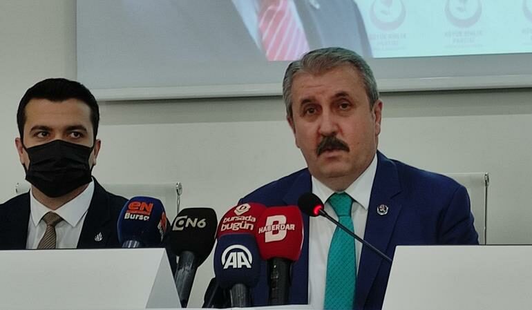 Bursa’ya gelen BBP Başkanı Destici’den önemli mesajlar