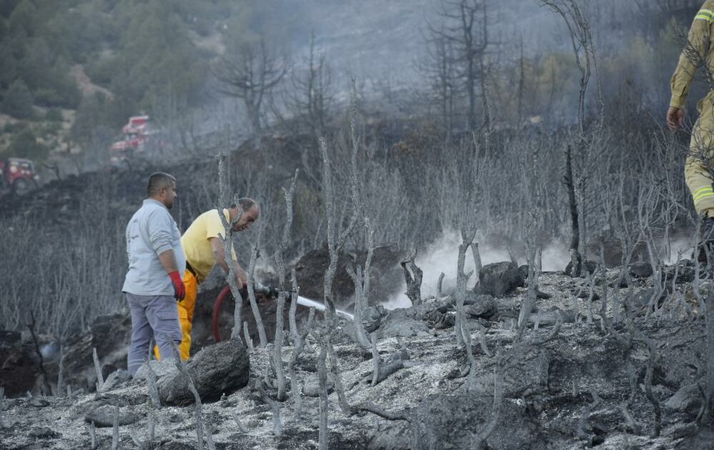 Burdur’daki orman yangını kontrol altına alındı