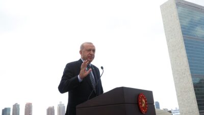 New York’taki Türkevi binası için açılış töreni