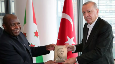 Cumhurbaşkanı Erdoğan, Burundi lideri Ndayishimiye ile bir araya geldi