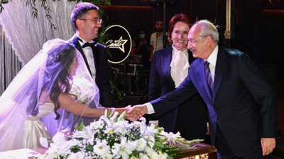 Kılıçdaroğlu ve Akşener, nikah şahidi oldu