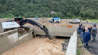 Giresun’da eğitim-öğretime bir gün sel engeli