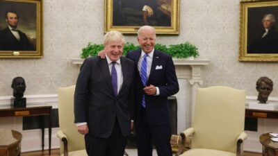 İngiltere Başbakanı Johnson, ABD Başkanı Biden ile görüştü