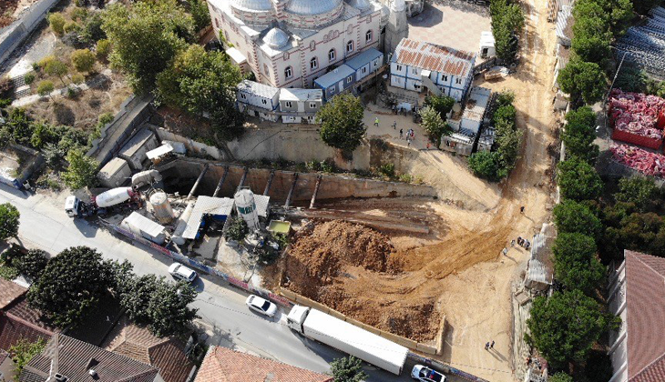 Metro inşaatındaki göçükte bir kişi yaşamını yitirdi