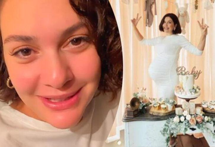 Bergüzar Korel’den baby shower partisi!